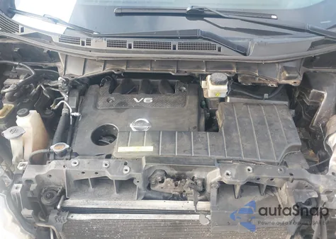 2017 Nissan Quest Sv из США, поврежденный, VIN JN8AE2KP0H9165473